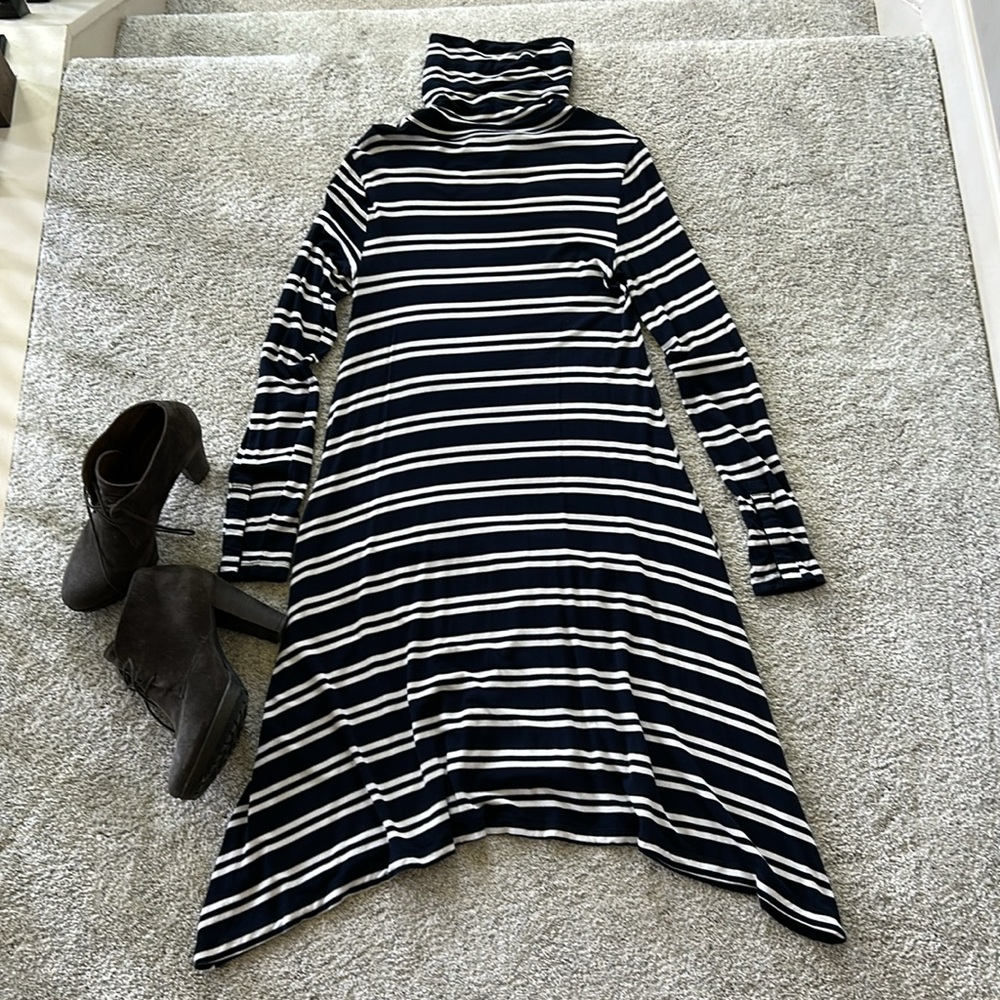 Anthropologie Turtleneck Swing Dress by Maeve - Picture 6 of 9